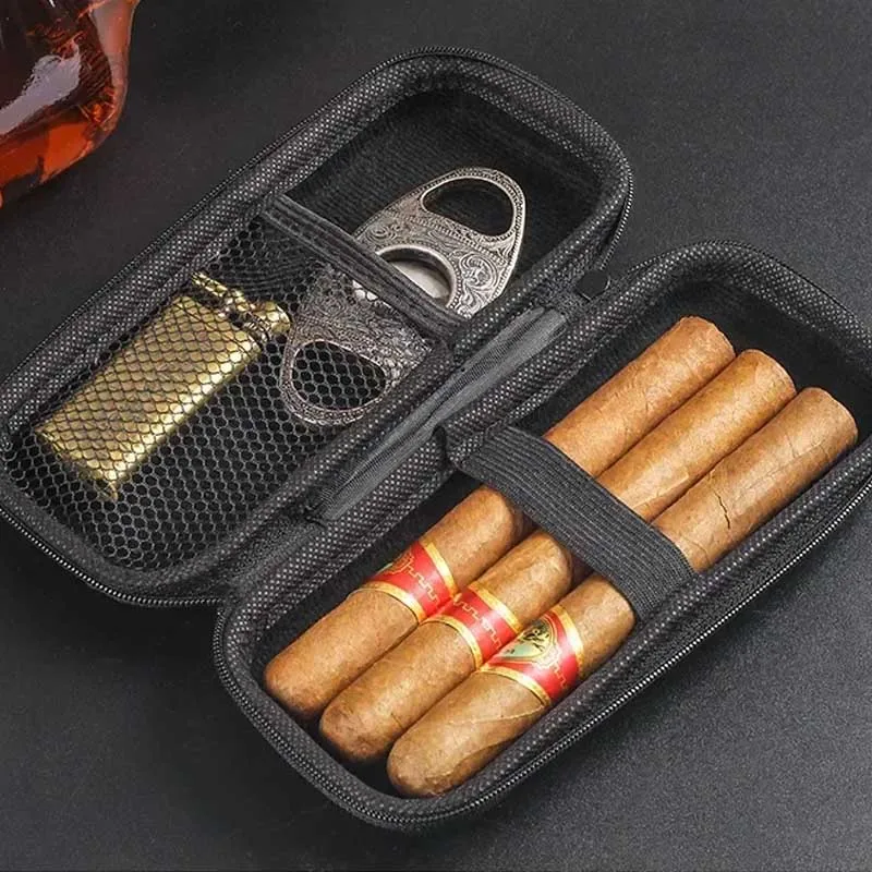 Travel Accessories And Bags - حقيبة سيجار محمولة من مادة EVA