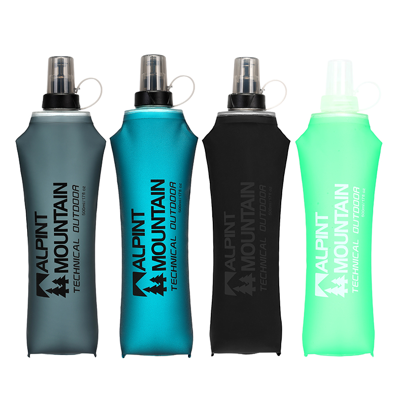 Water Bottle Collapsible - زجاجة ماء قابلة للطي بسعة 500