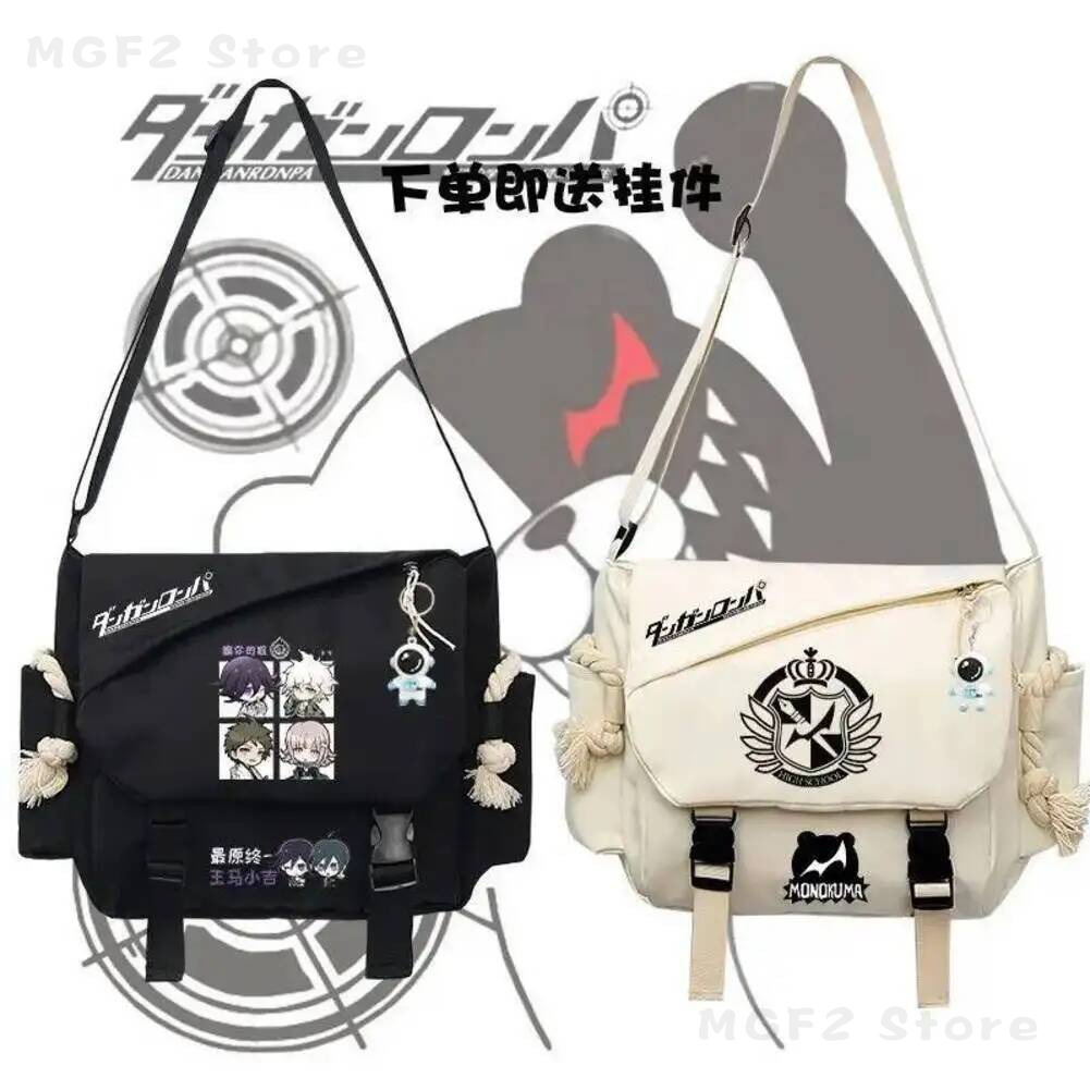 Travel Accessories And Bags - حقيبة كتف قماشية للطلاب بتصميم شخصيات