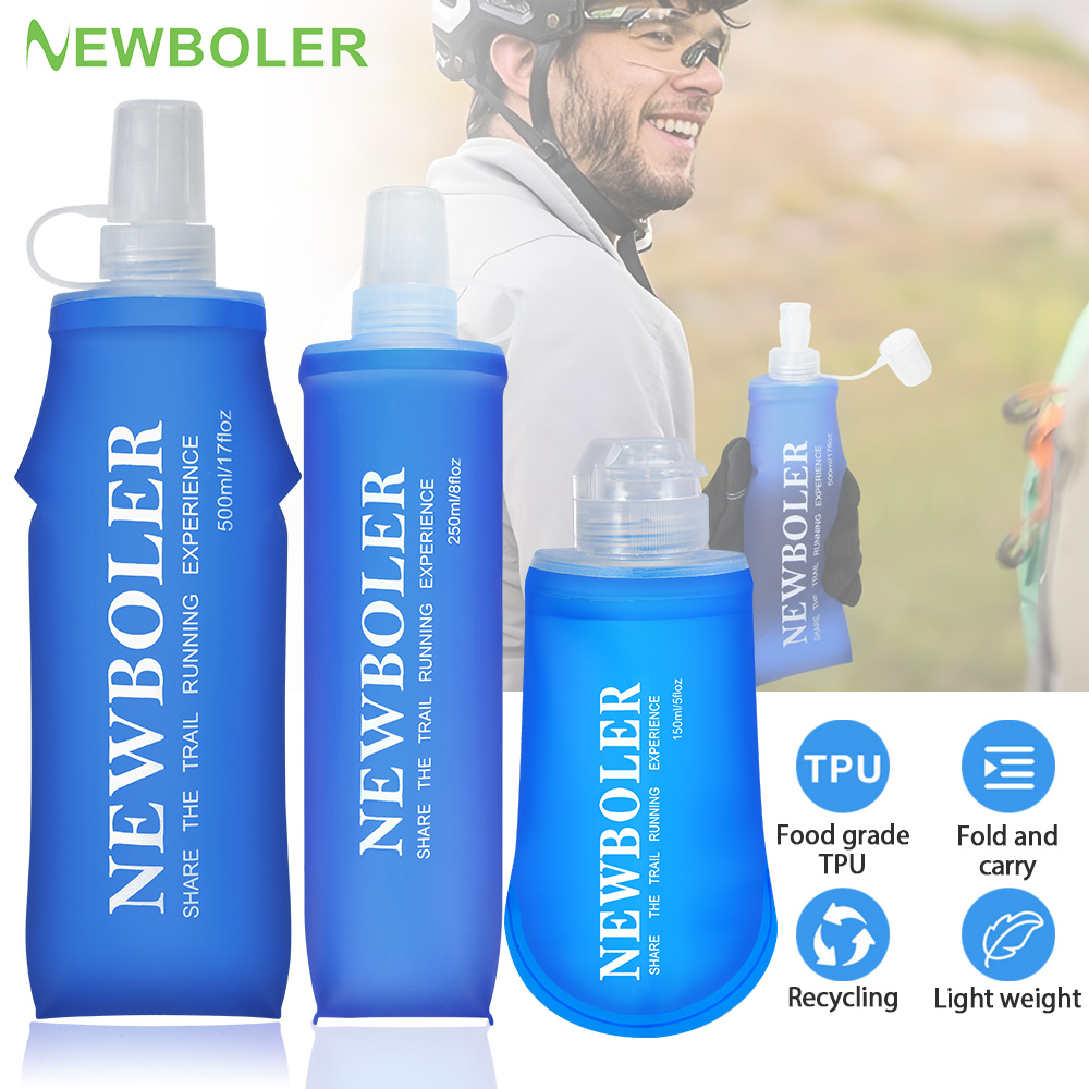 Water Bottle Collapsible - NEWBOLER 150 مللي 250 مللي 500