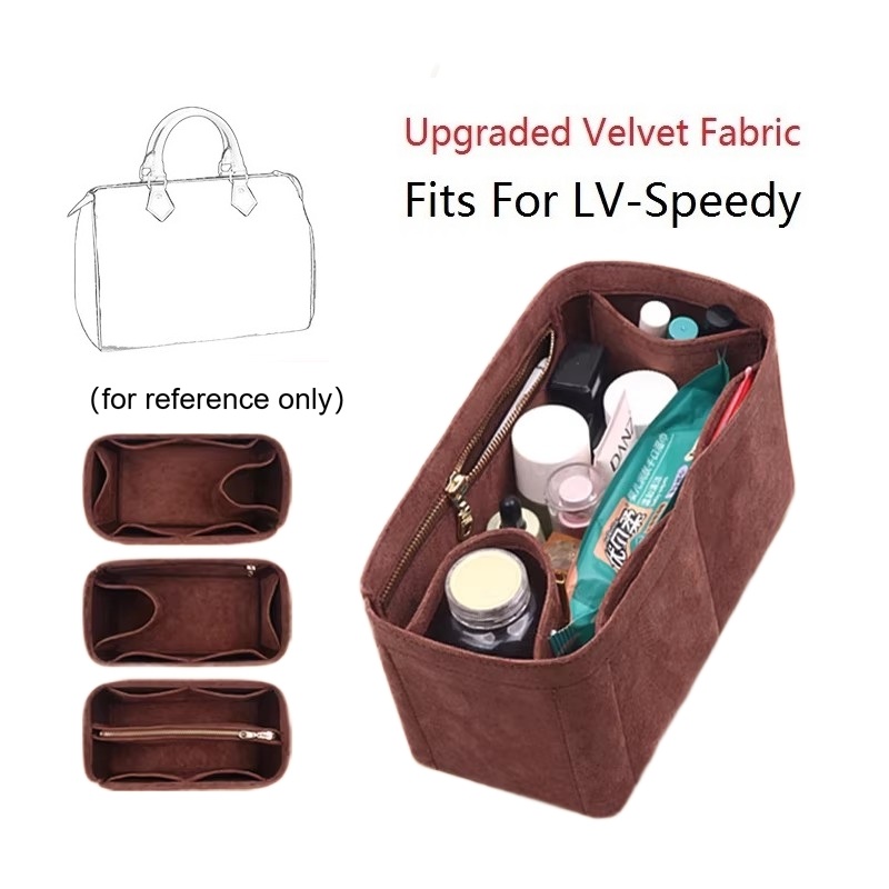 Travel Accessories Lv - المخملية إدراج مقسم حقيبة ل LV