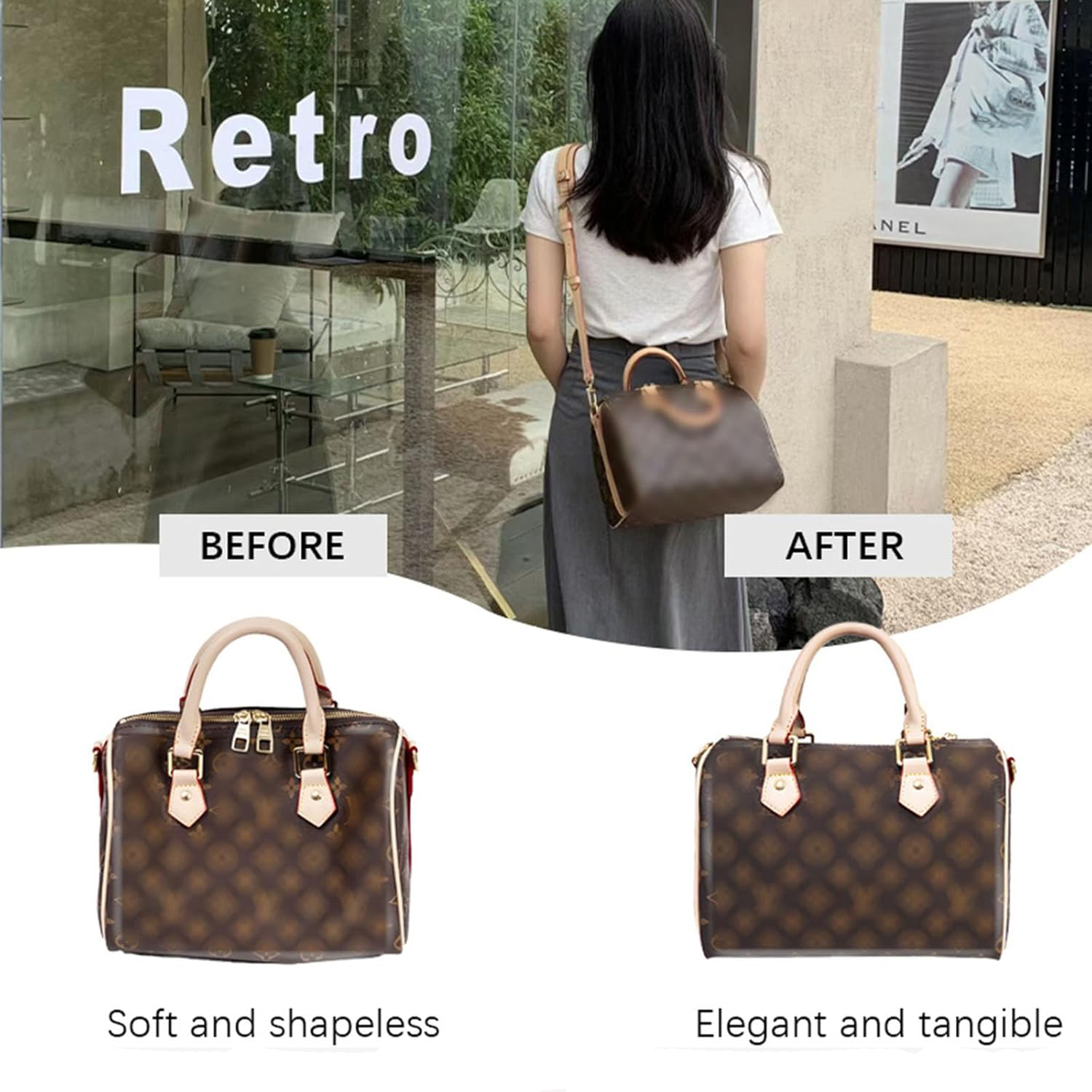 منظم حقيبة من اللباد لحقيبة LV - مراجعة Travel Accessories Lv وسعره