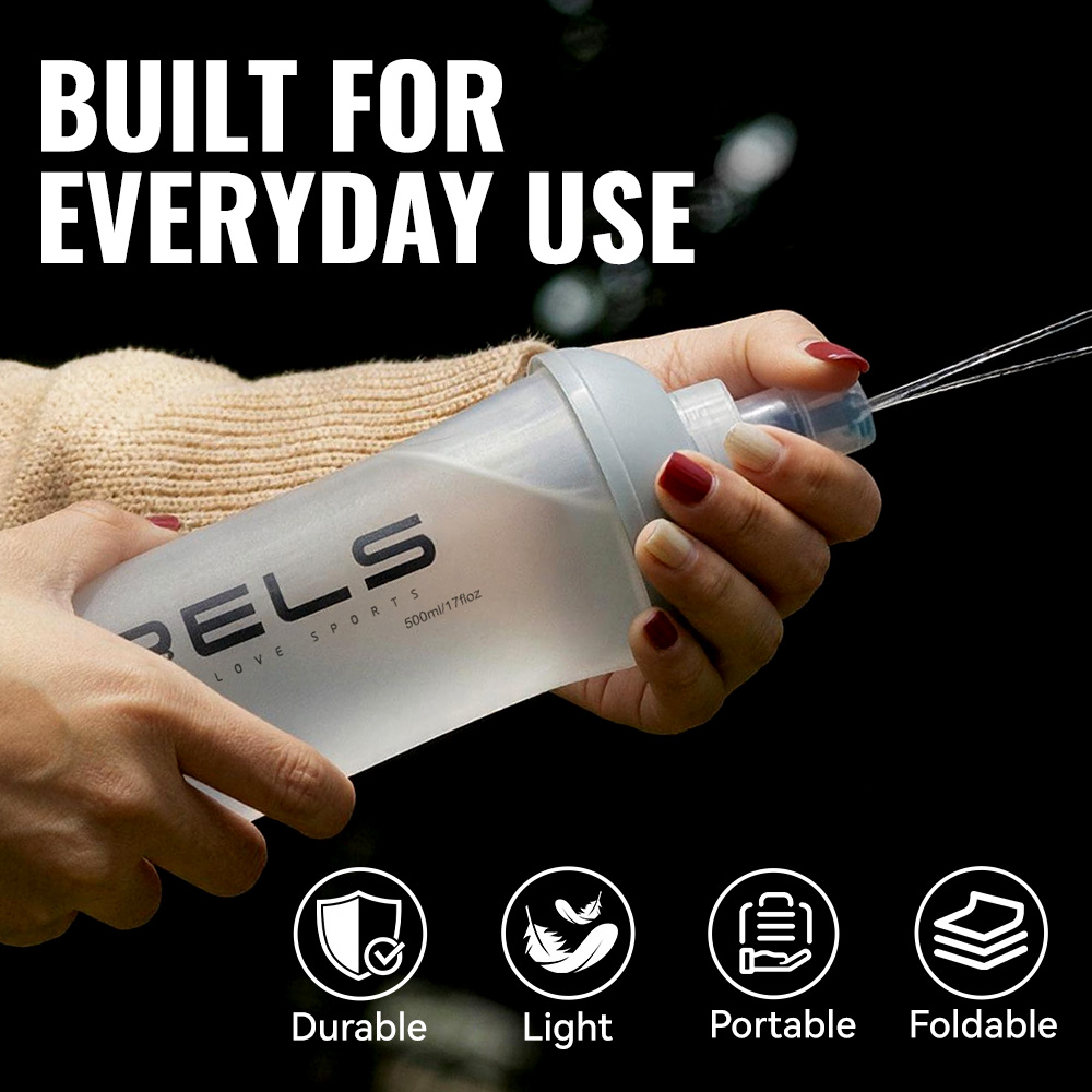 زجاجة ماء قابلة للطي من WRELS  - مراجعة Water Bottle Collapsible وسعره