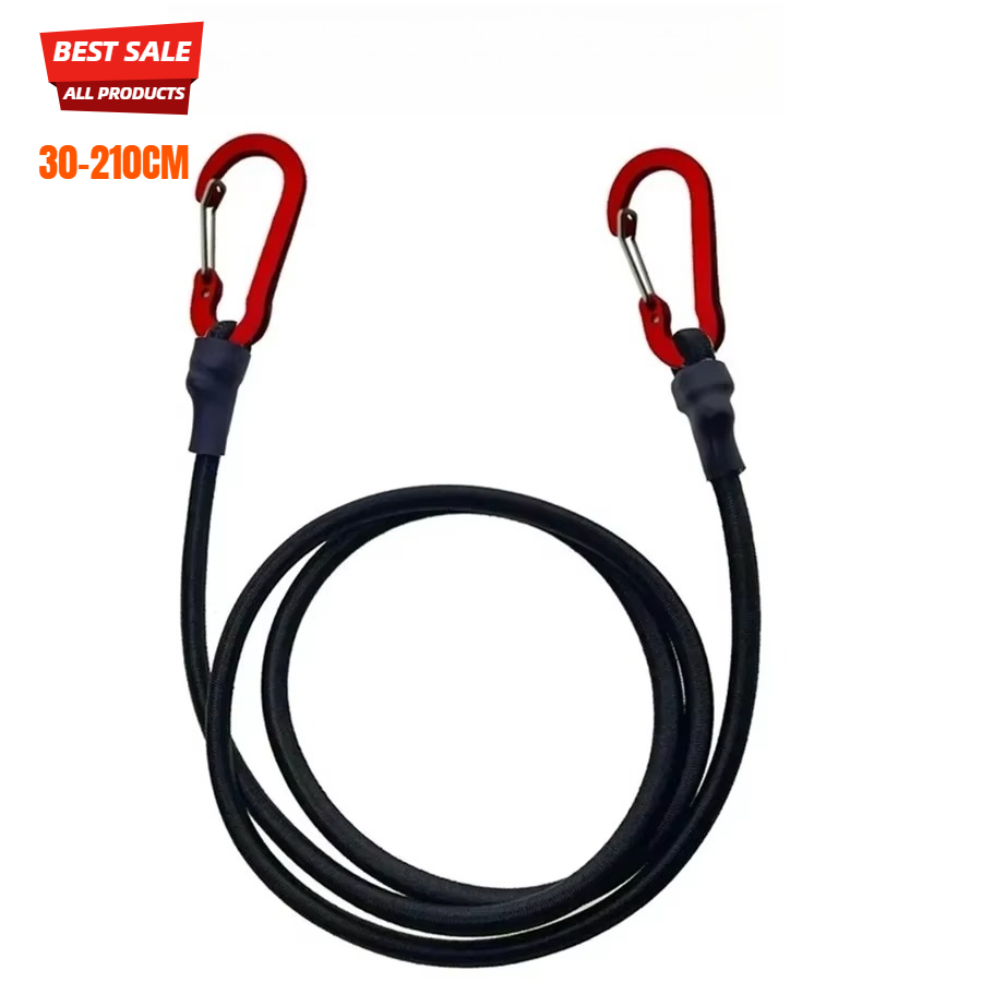 حبال مطاطية بعرض 8 مم مع خطافا - مراجعة Travel Accessories Bike وسعره