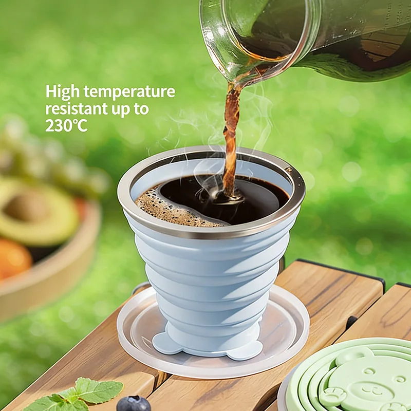 كوب سيليكون قابل للطي للسفر بت - مراجعة Water Bottle Collapsible وسعره