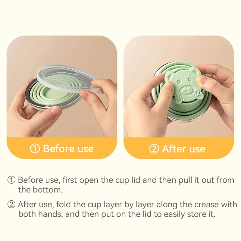 كوب سيليكون قابل للطي للسفر بت - مراجعة Water Bottle Collapsible وسعره