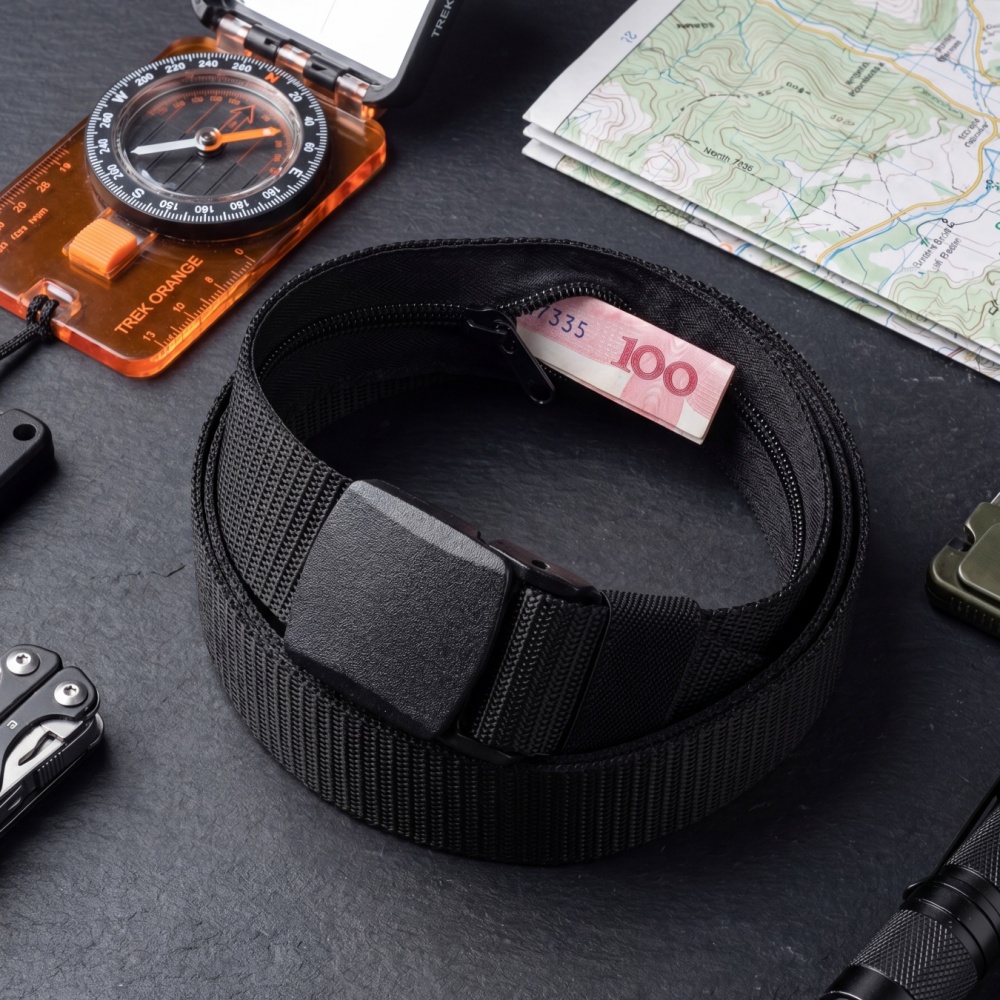 حزام سفر مضاد للسرقة للرجال مع - مراجعة Money Belt Hidden وسعره