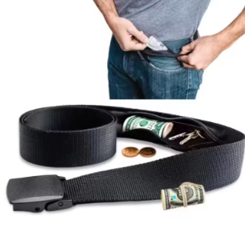 حزام محفظة نقود محمول مضاد للس - مراجعة Money Belt Hidden وسعره