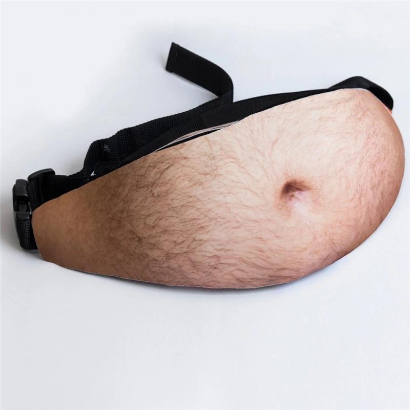 حقيبة خصر إبداعية على شكل بطن  - مراجعة Money Belt Hidden وسعره