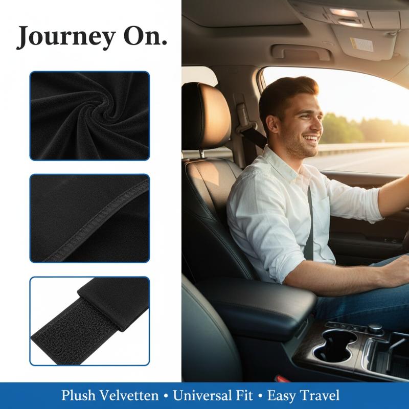 1/2 قطعة من أغطية أحزمة الأمان - مراجعة Travel Accessories In Car وسعره