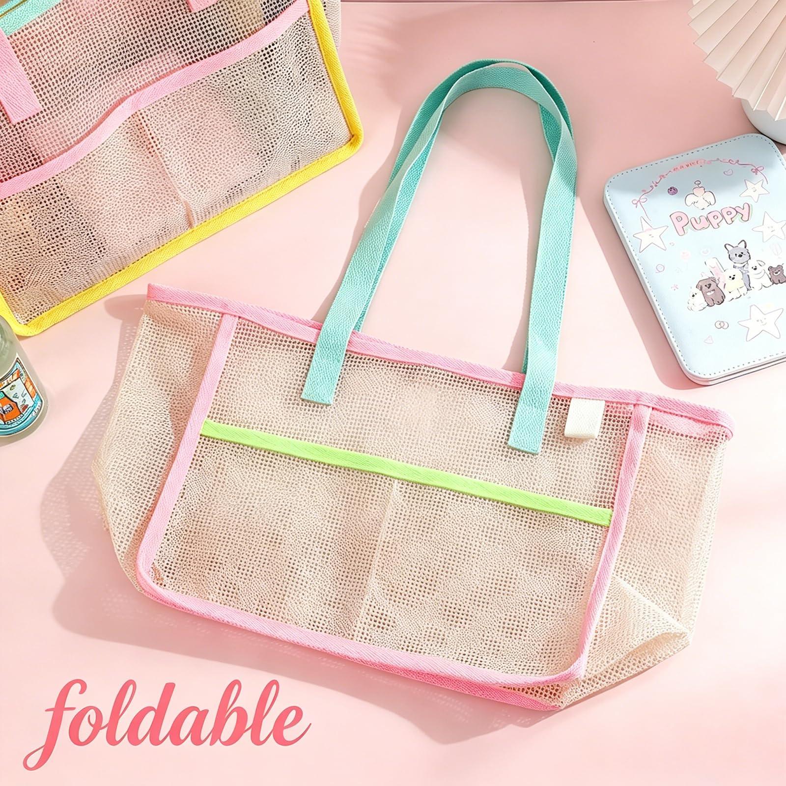 حقائب شاطئ نسائية ملونة قابلة  - مراجعة Travel Accessories And Bags وسعره