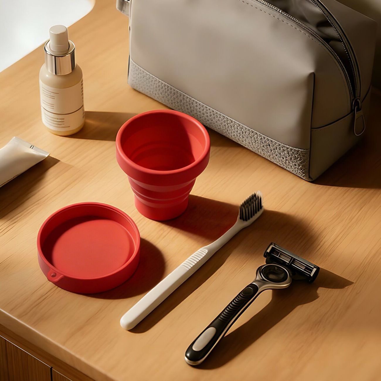 كوب/زجاجة مياه سيليكونية قابلة - مراجعة Water Bottle Collapsible وسعره