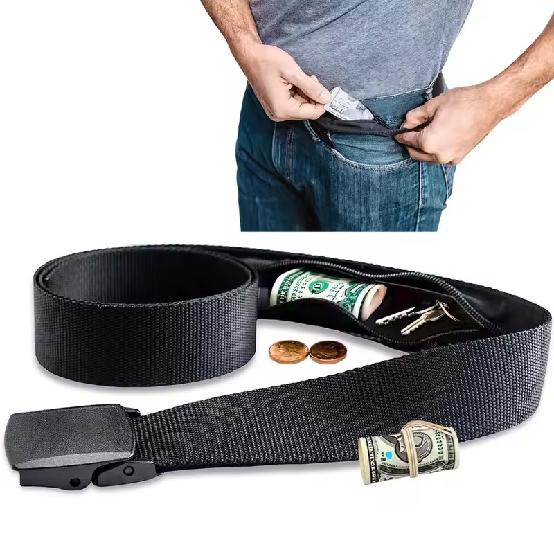 جديد السفر النقدية مكافحة سرقة - مراجعة Money Belt Hidden وسعره