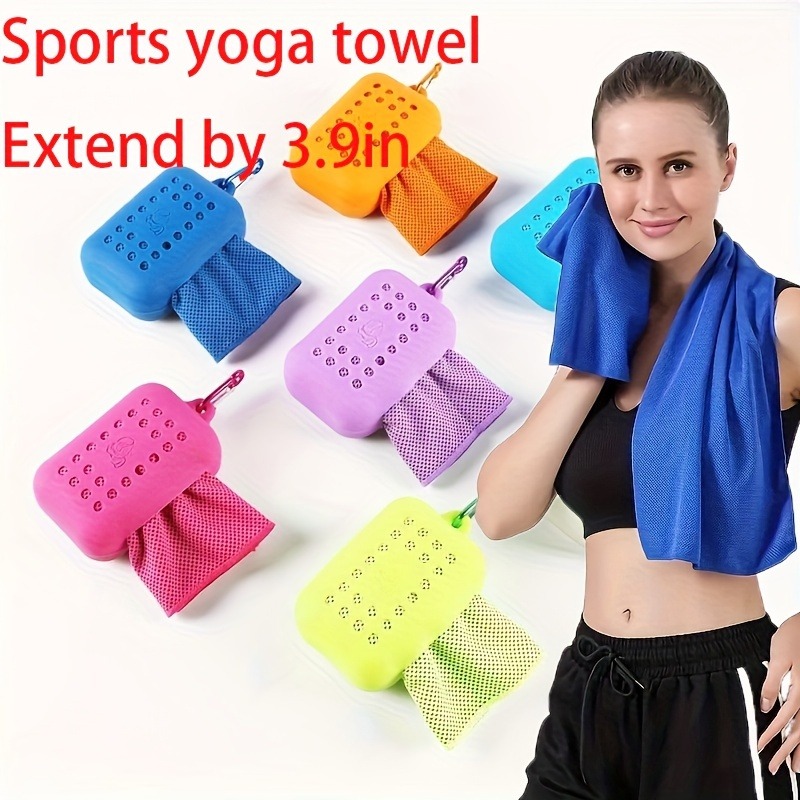 منشفة تبريد صغيرة من السيليكون - مراجعة Travel Yoga Accessories وسعره