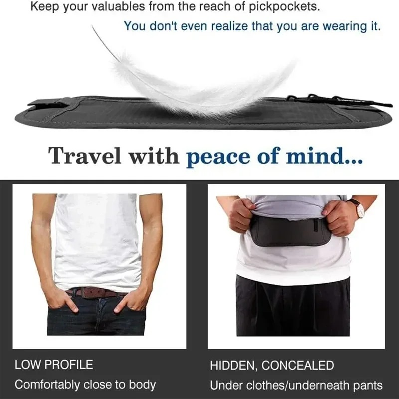 حقيبة خصر رياضية غير مرئية للس - مراجعة Money Belt Hidden وسعره